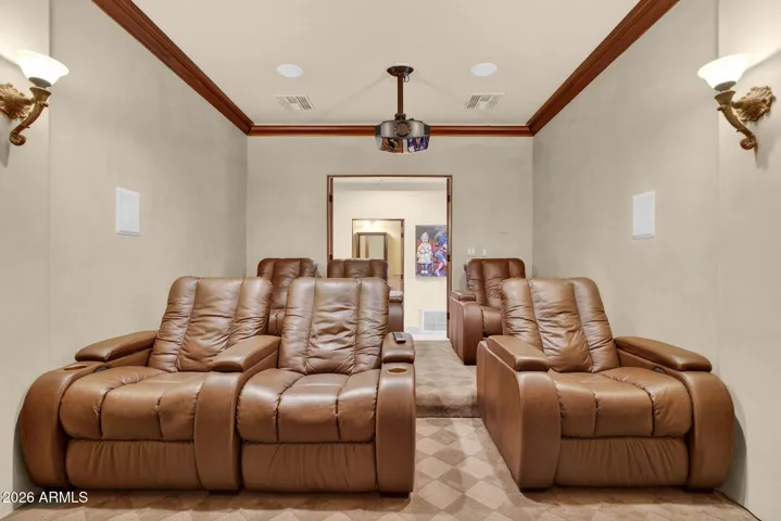 Reclining leather seats ensure the perfect experience