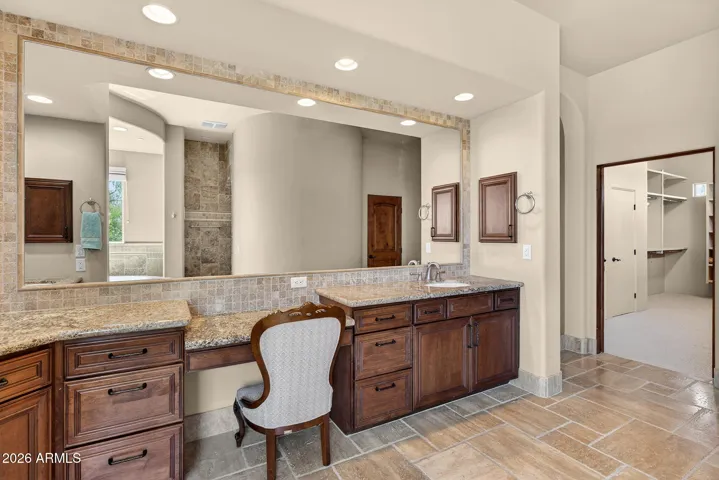 Of course there's a built in vanity
