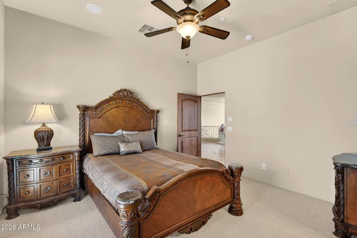 Like all bedrooms in this home, there is an ensuite bath, and walk in closet