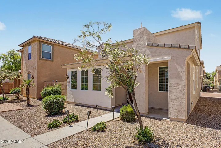 Freshly repainted Exterior is full of Spanish/ southwestern charm