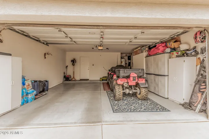 Garage area
