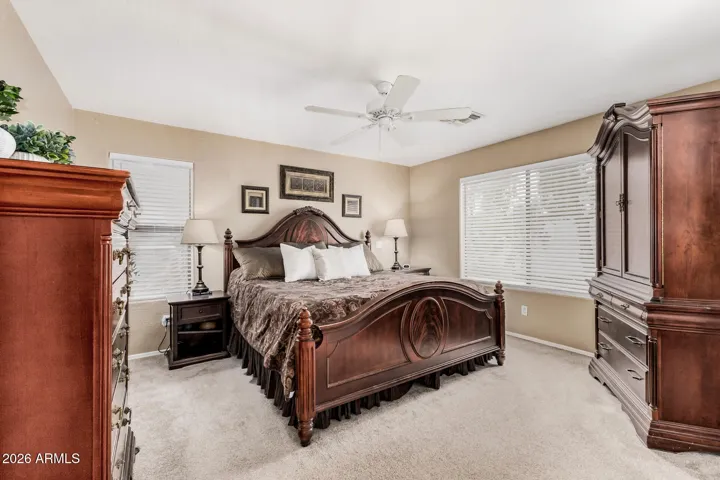 Upstairs - Primary bedroom