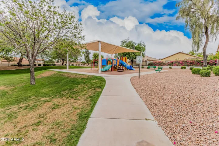 Lots of bonus shade for the playground