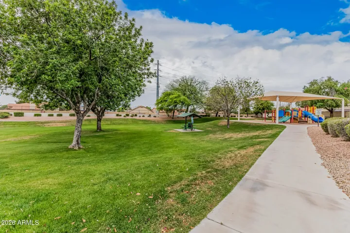 Large grassy area