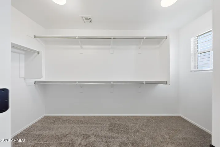 With a window for natural light.