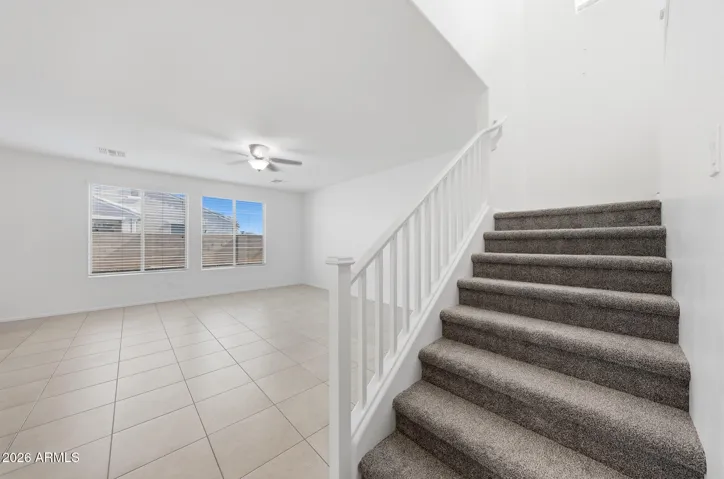Like moving into a model home.