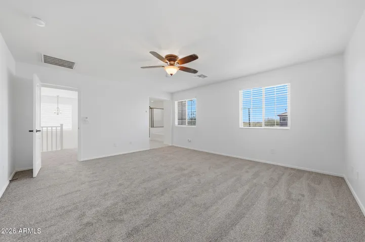 Offers privacy from other bedrooms.