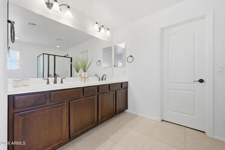 With double sinks.