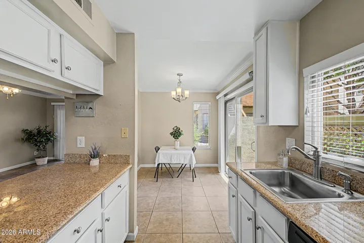 Open with lots of natural light.