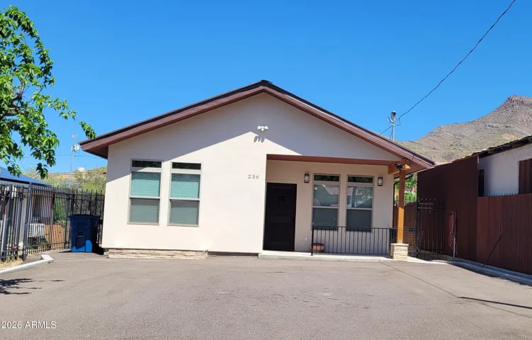 front of the home