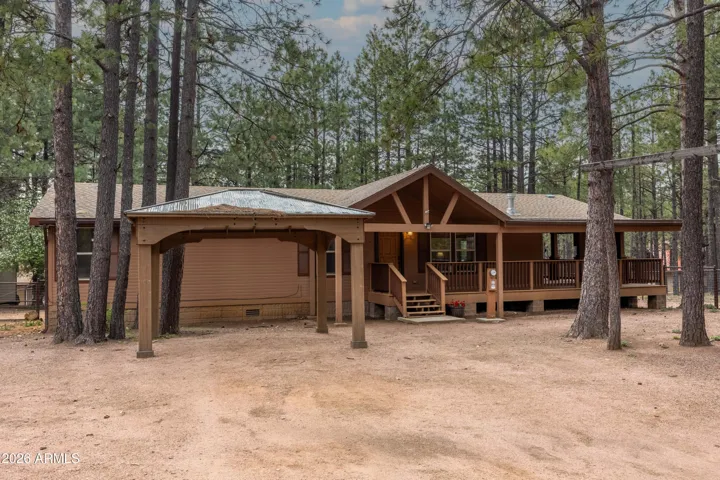 Main Home with wrap deck