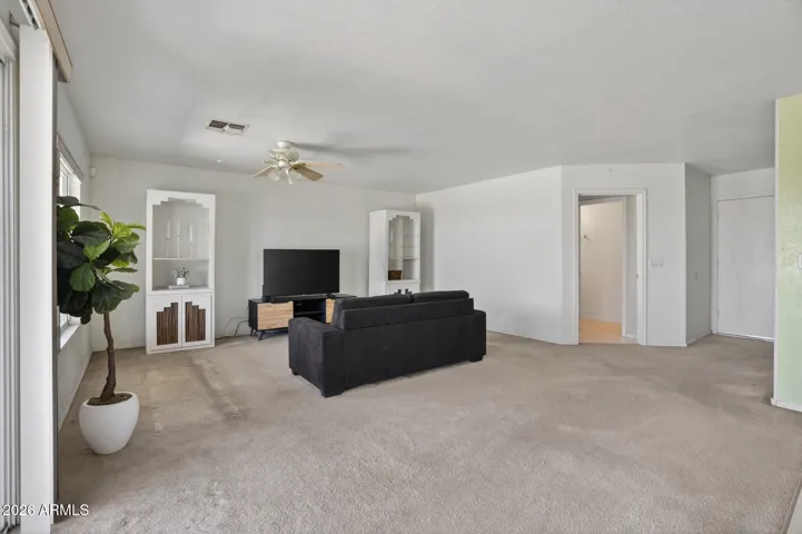 Large open concept lower level