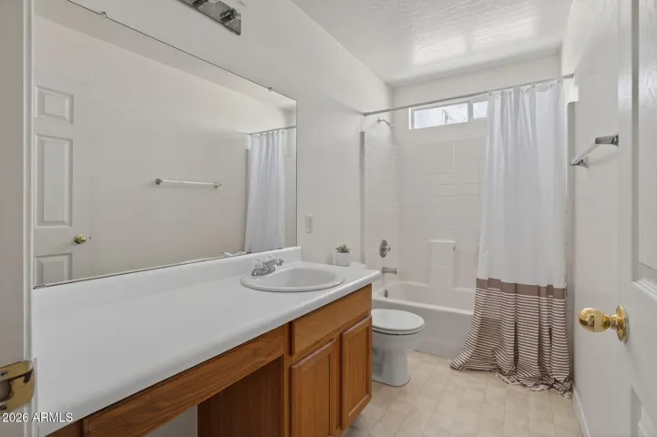 Secondary bathroom