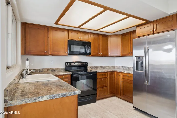 Tons of counter space and updated appliances.