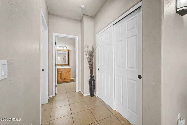 Hall from downstairs bedroom to bath 3