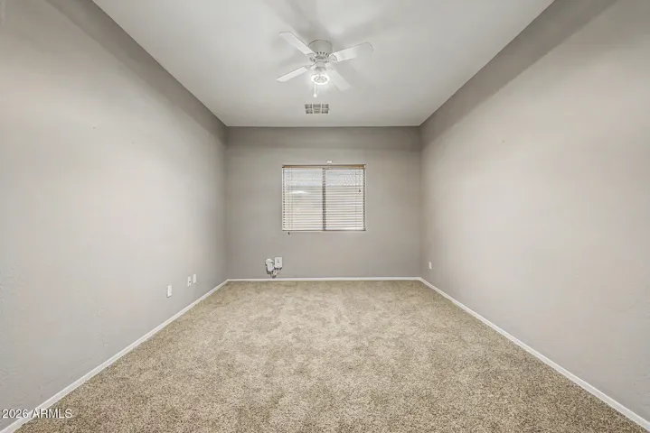 Downstairs enclosed Den