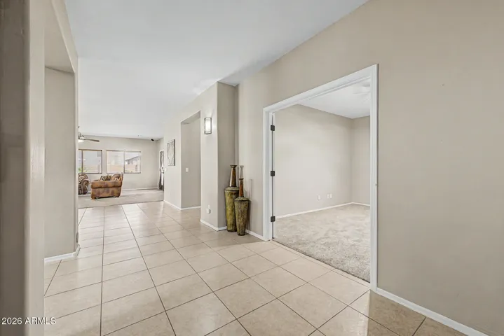Downstairs enclosed Den