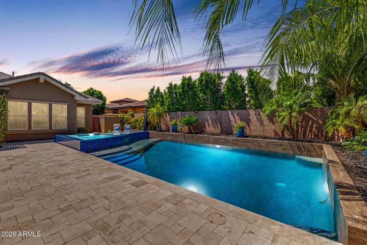 Pool twilight