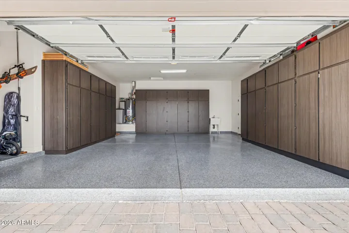 Garage Storage (other garage bay not shown)