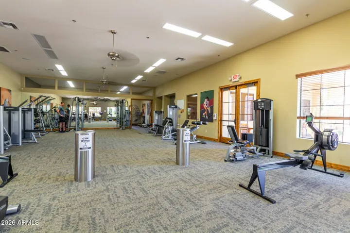 Owner's club fitness center