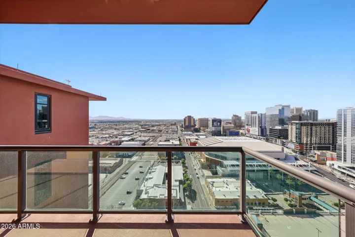 Bedroom balcony
