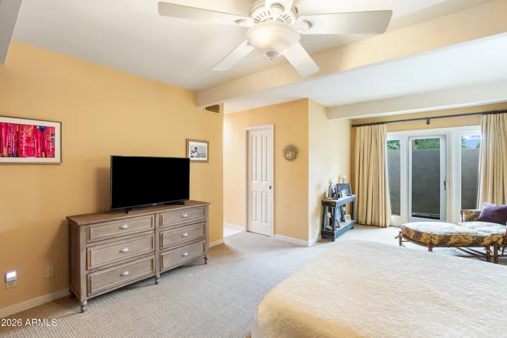 2 closets, one is a large walk-in