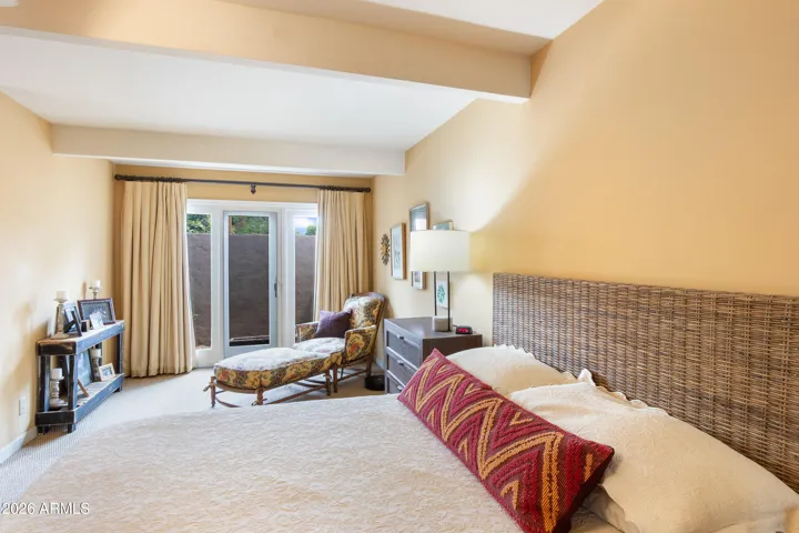 Private access to the courtyard and a great sitting area