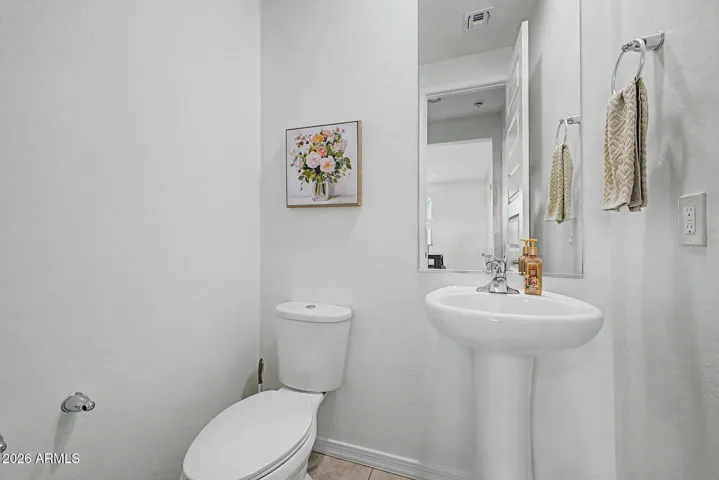 1/2 bath on main level.