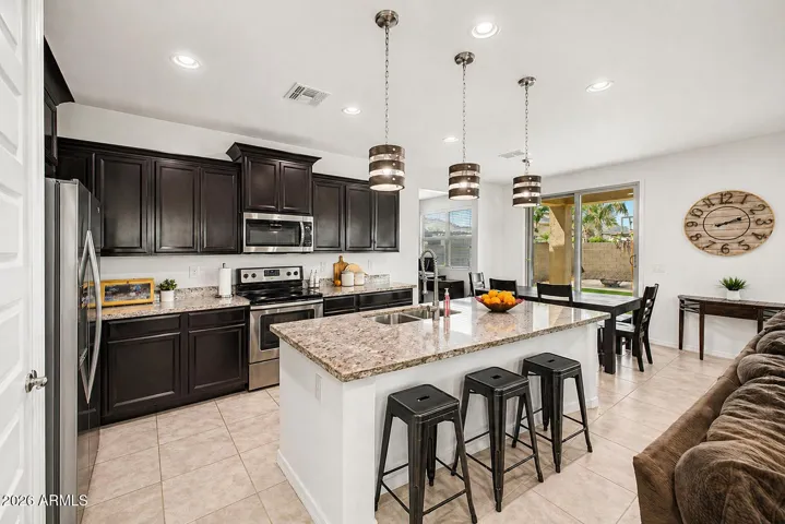 Granite Counters, Stainless Steel Appliances