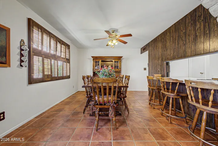 Beautiful tile floors in most of the main floor