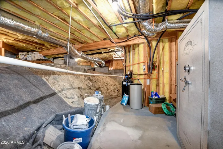 Plenty of room for any kind of storage along with easy access to plumbing and other utilities