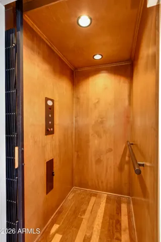 Features an elevator providing easy access across its expansive floors
