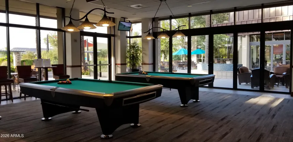 3 billiard tables for members to enjoy!