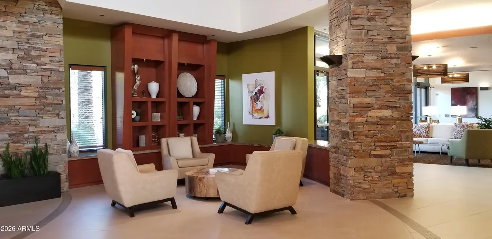 Cozy areas to read a book or just enjoy the activity of the clubhouse