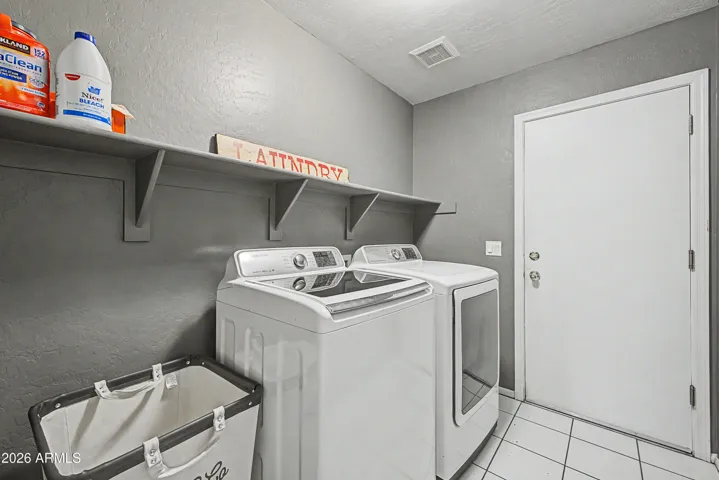 Laundry Room with Garage Access