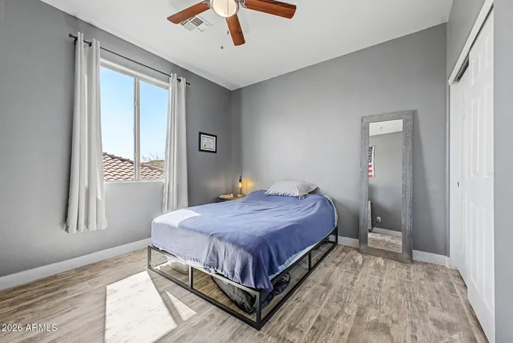 Additional bedroom upstairs are well sized with plenty of natural light.