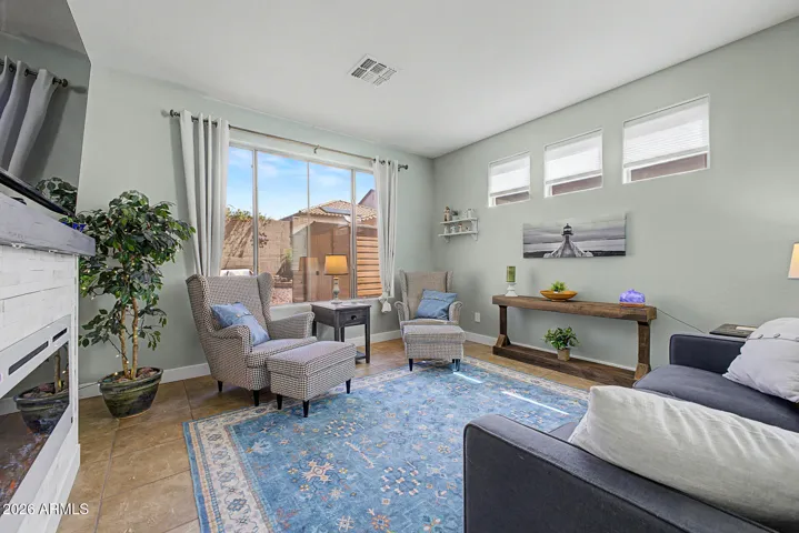 Bright, airy and open, this versatile living space is designed for every day comfort.