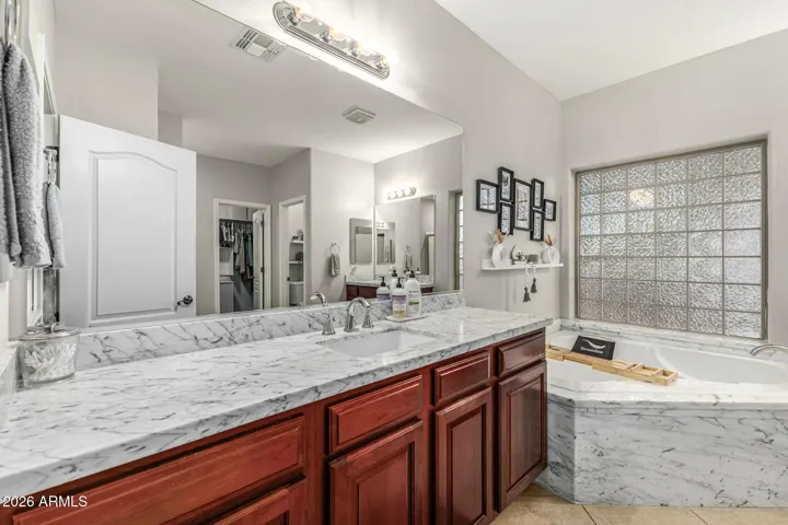 Master bathroom