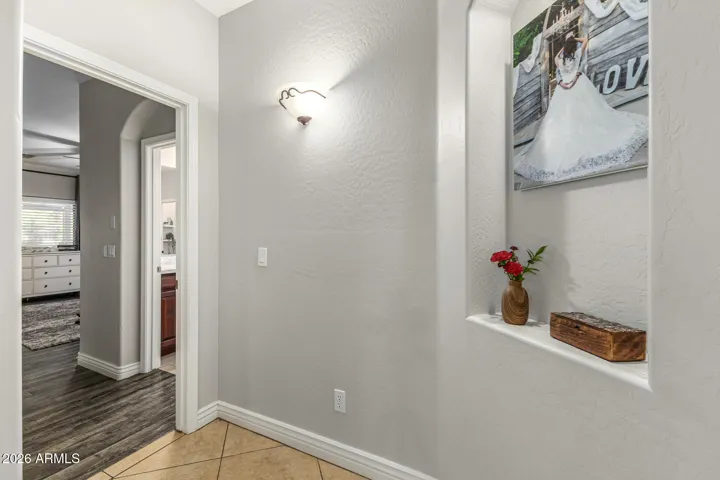 Master bedroom enterance