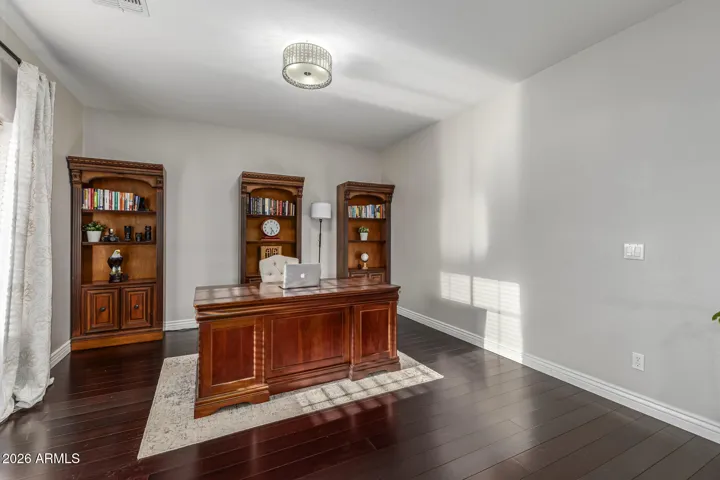 Upstairs office