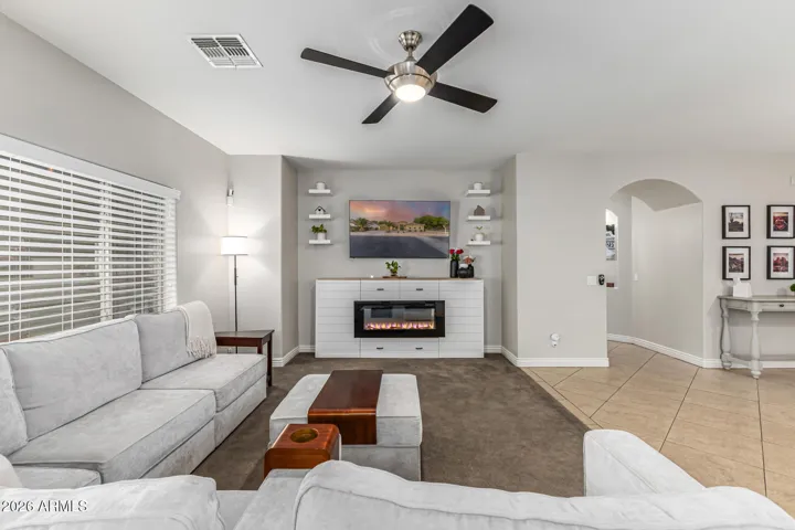 Upstairs family room