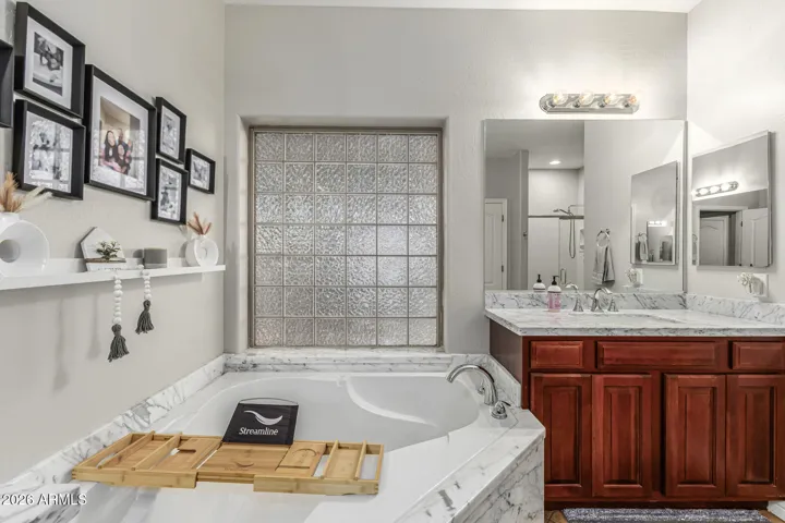 Master bathroom
