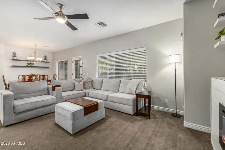 Upstairs family room