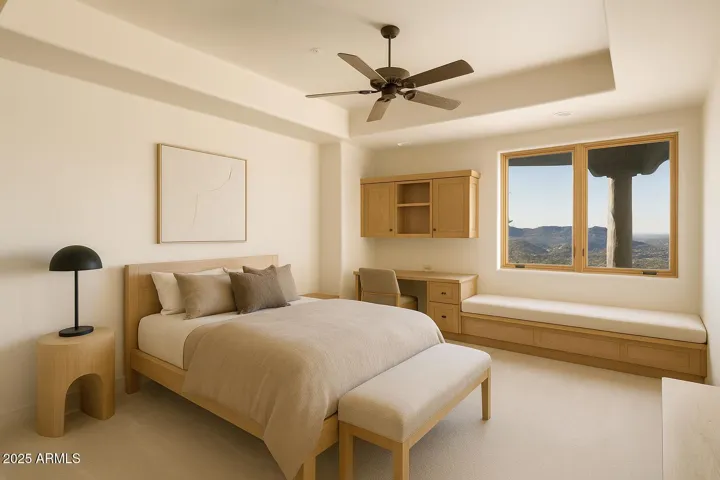 Virtually Staged Guest Bedroom 2