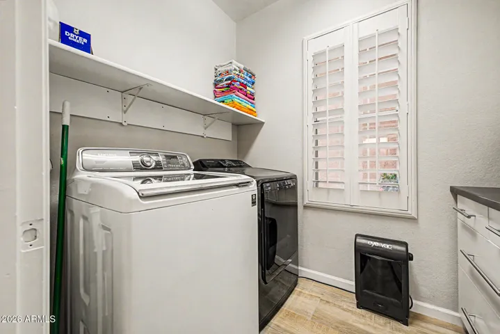 Seperate laundry room