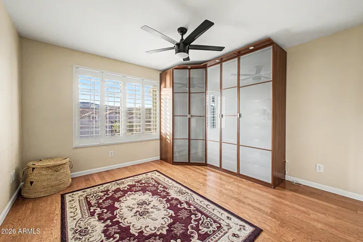 Mountain Views and built-in closet