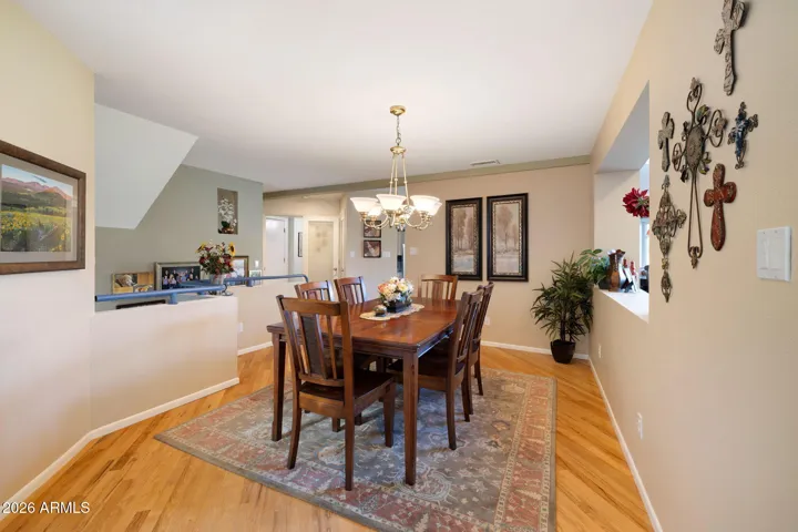 Formal dining room on main floor