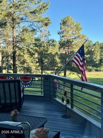 Main floor deck