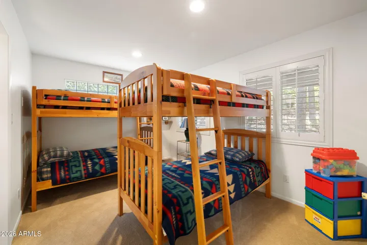 Downstairs bunk room