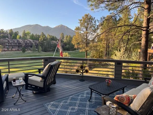 View from main floor deck